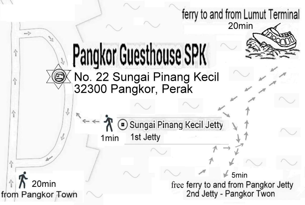 Pangkor Guesthouse Spk Kampong Sungai Udang Екстер'єр фото
